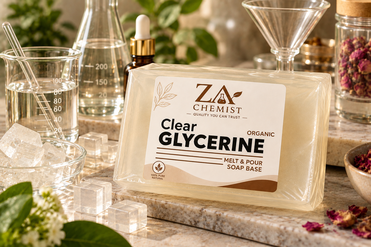 ZA Chemist Clear Glycerine Melt & Pour Soap Base