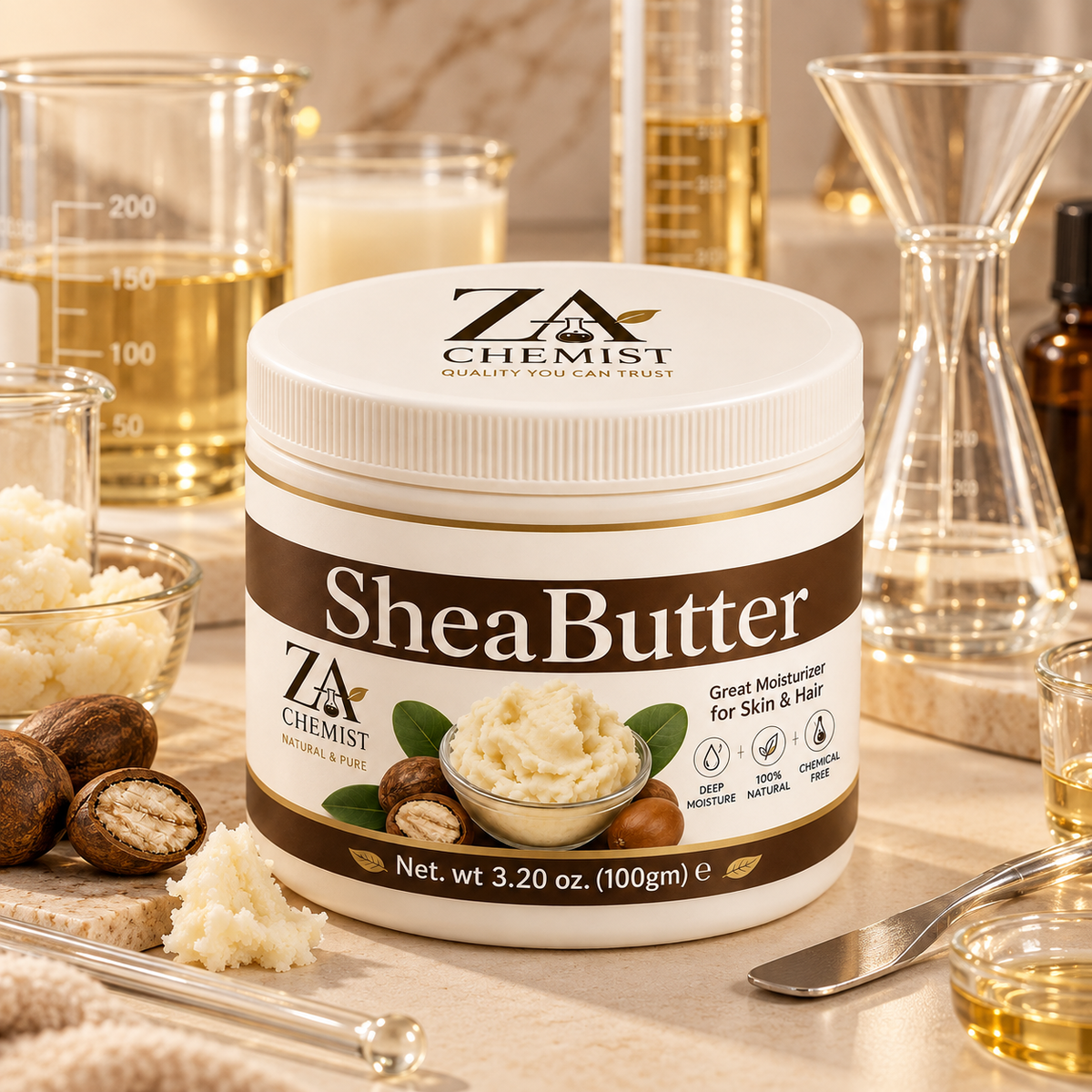 ZA Chemist Shea Butter – Natural & Pure