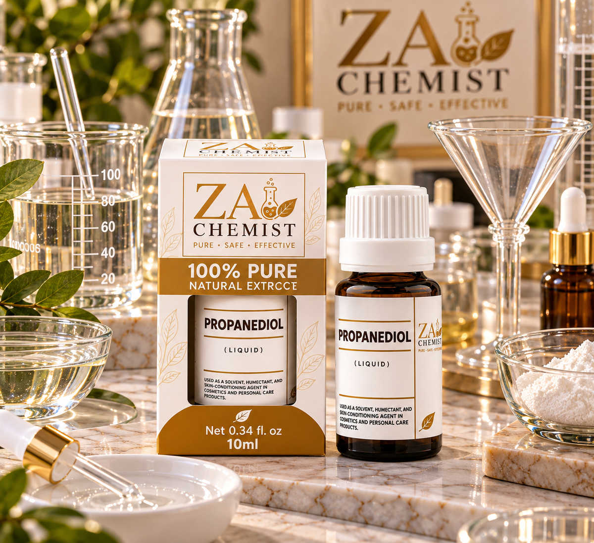 ZA Chemist Propanediol – Cosmetic Grade