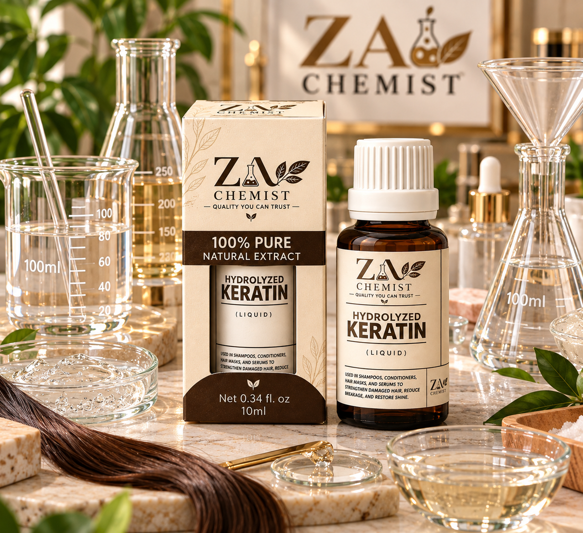 Hydrolyzed Keratin – Liquid | ZA Chemist