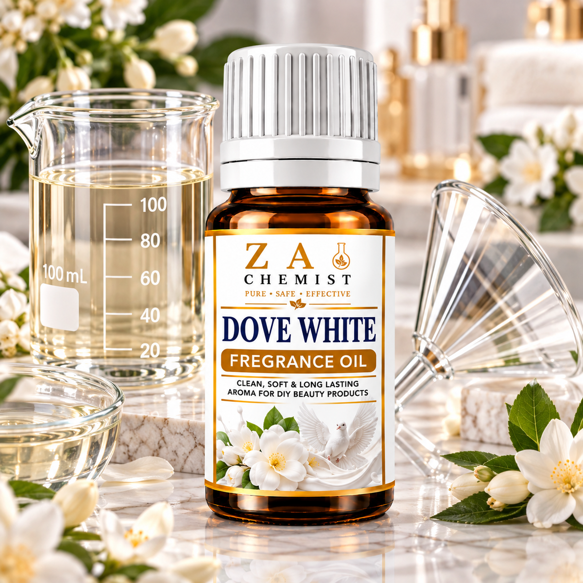 ZA Chemist - Dove White Fragrance Oil Cosmetic Grade
