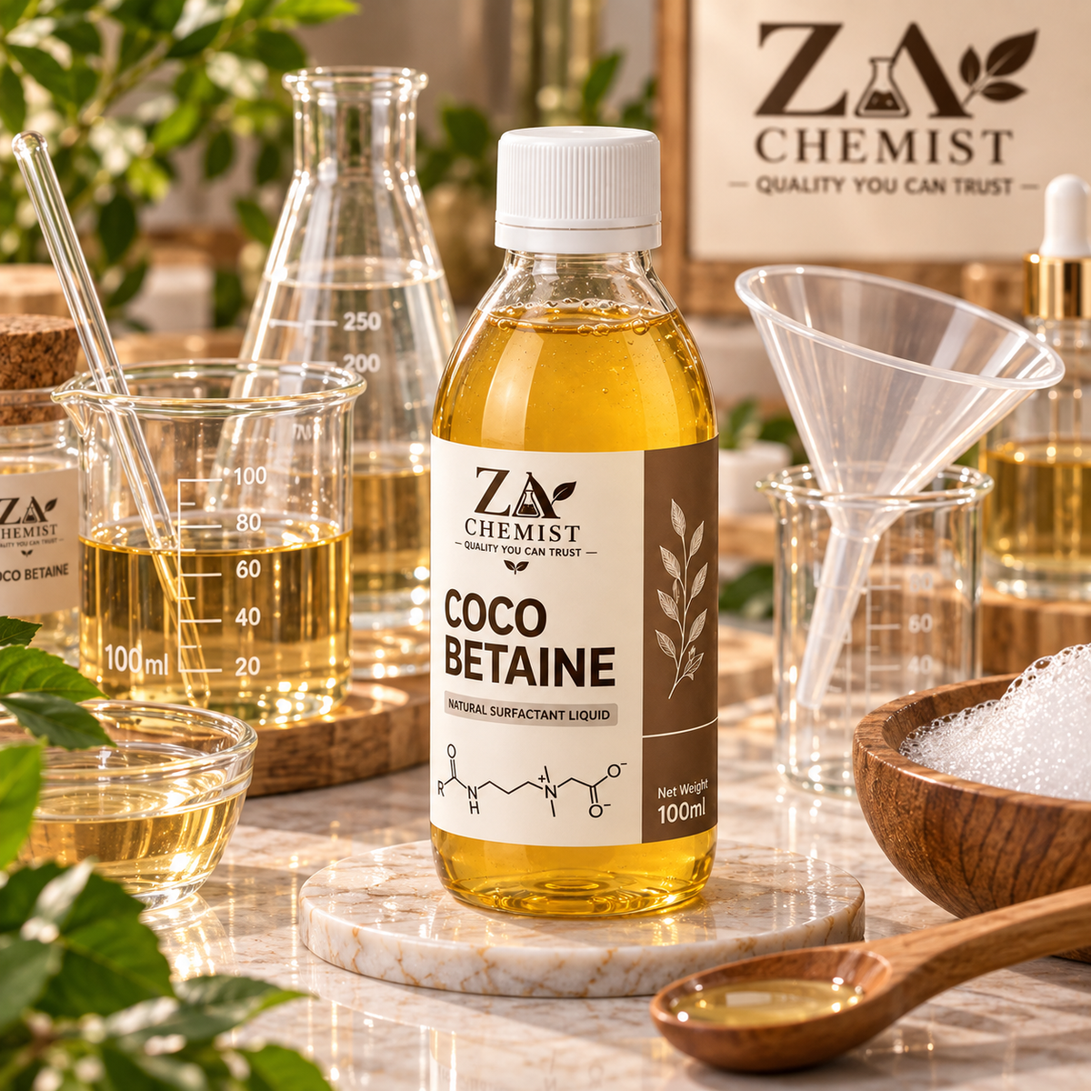 Coco Betaine Liquid – Natural Surfactant | ZA Chemist