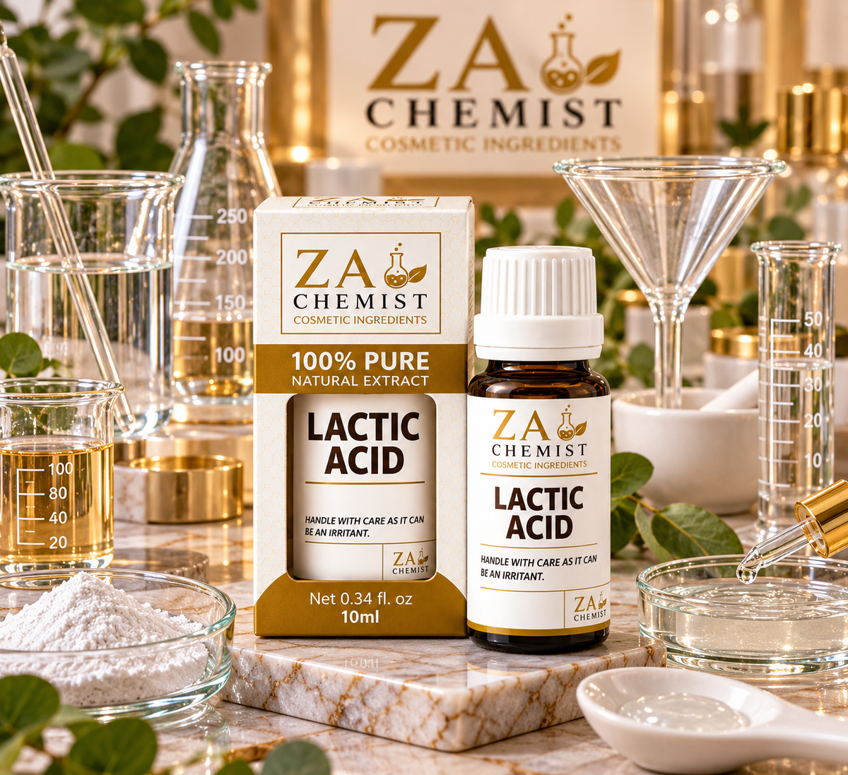 ZA Chemist Lactic Acid – Cosmetic Grade