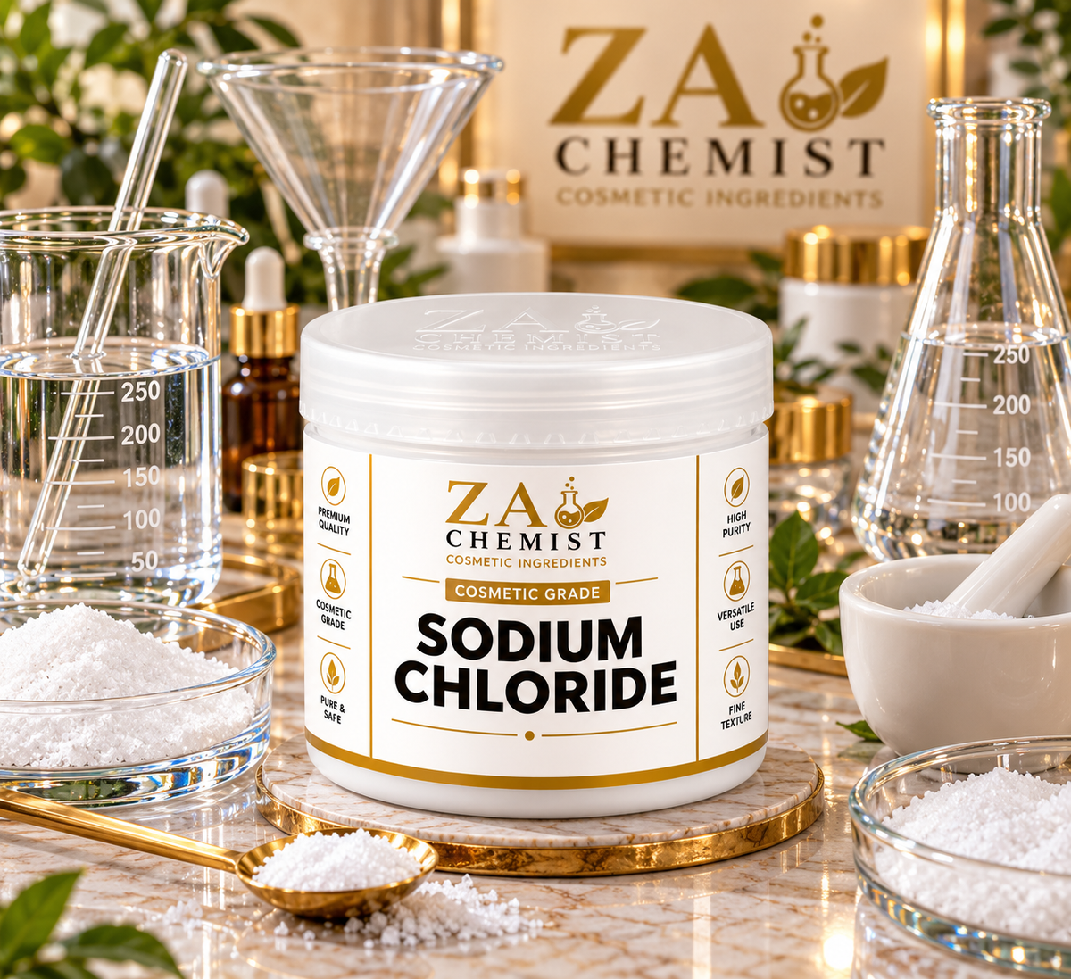 ZA Chemist Sodium Chloride – Cosmetic Grade