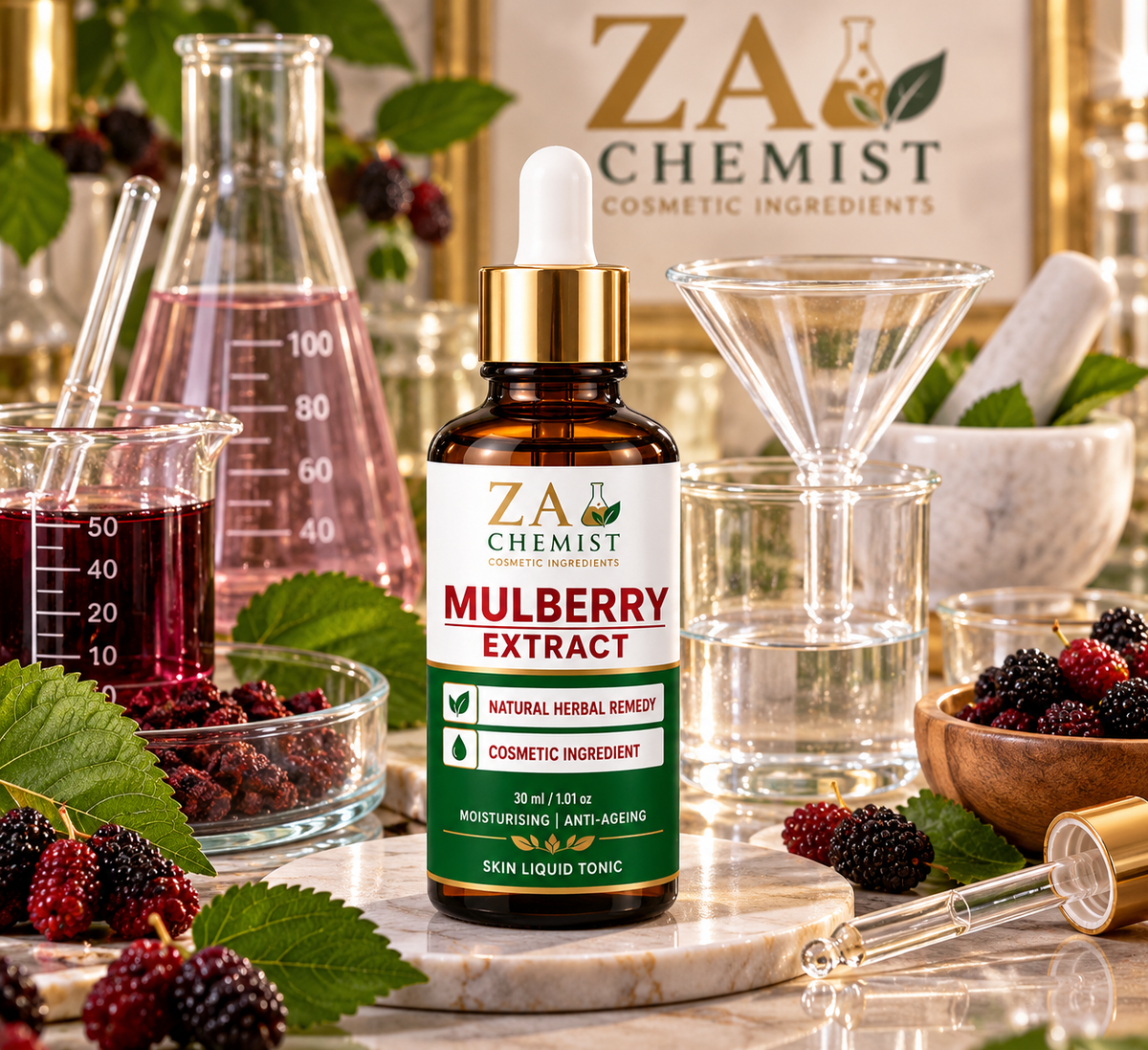 ZA Chemist Mulberry Extract – Cosmetic Grade
