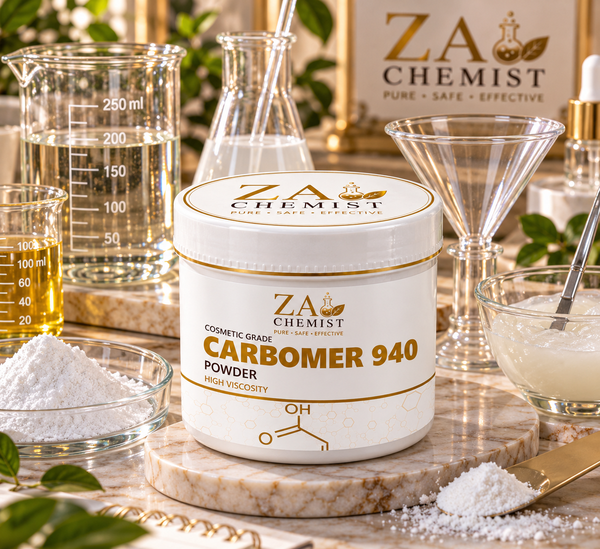 ZA Chemist Carbomer 940 – Cosmetic Grade