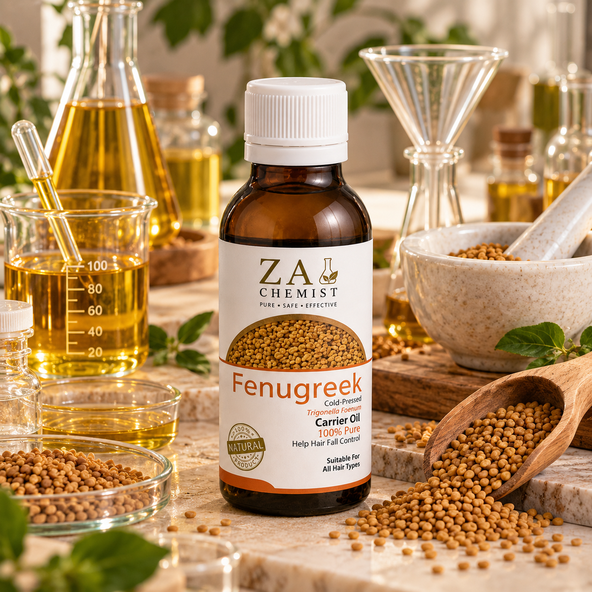 ZA CHEMIST Fenugreek Carrier Oil