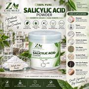 Salicylic Acid Powder – Cosmetic Grade | ZA Chemist