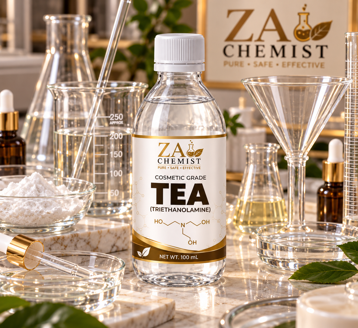 ZA Chemist TEA (Triethanolamine) – Cosmetic Grade