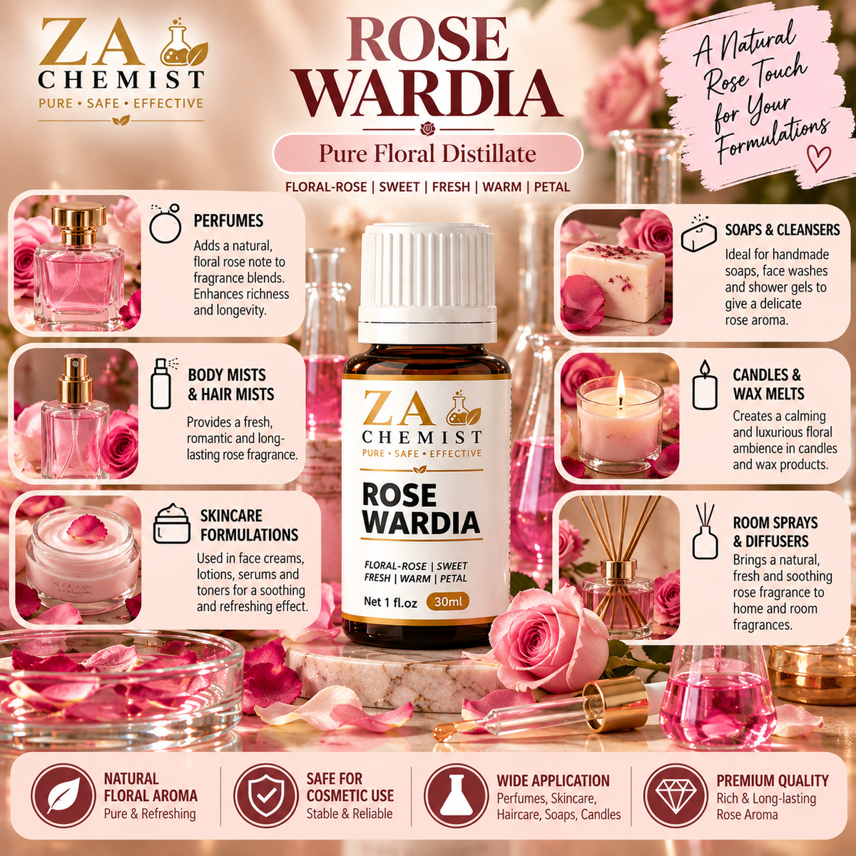 ZA CHEMIST Rose Wardia