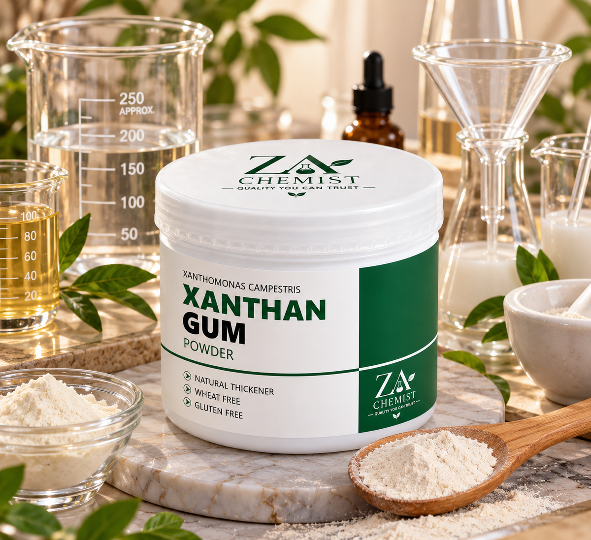 Xanthan Gum Powder – Cosmetic Grade Thickener | ZA Chemist