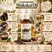 ZA CHEMIST Shikakai Carrier Oil – 100% Pure