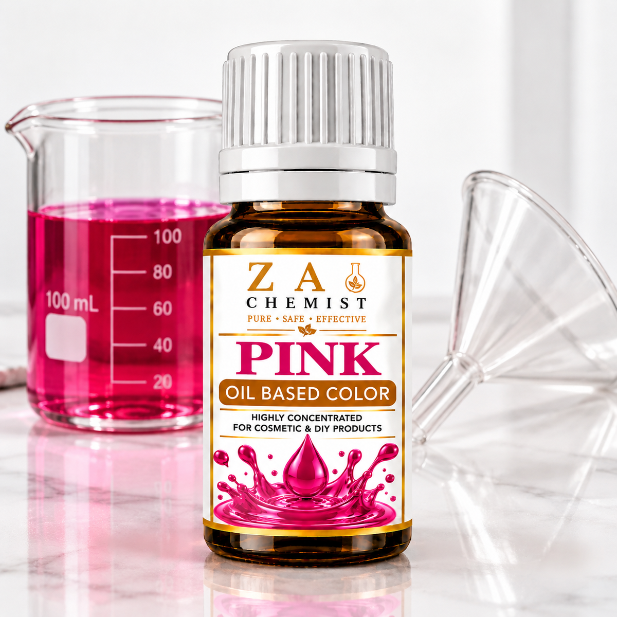 ZA CHEMIST – Pink Oil Based Color  Cosmetic Grade