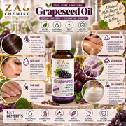 ZA CHEMIST Grapeseed Carrier Oil