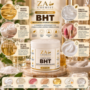 ZA Chemist BHT (Butylated Hydroxytoluene) – Cosmetic Grade