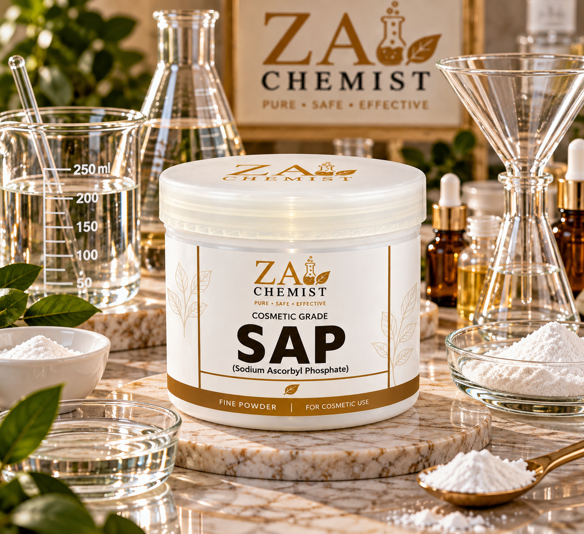 ZA Chemist SAP (Sodium Ascorbyl Phosphate) – Cosmetic Grade