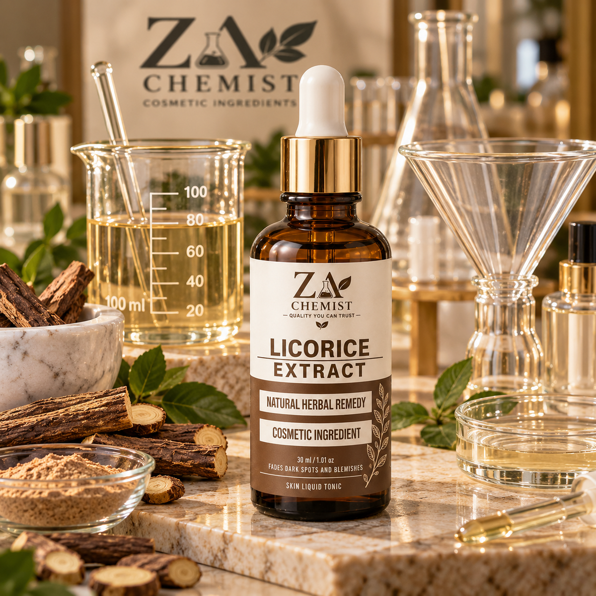 Licorice Extract – Cosmetic Grade | ZA Chemist