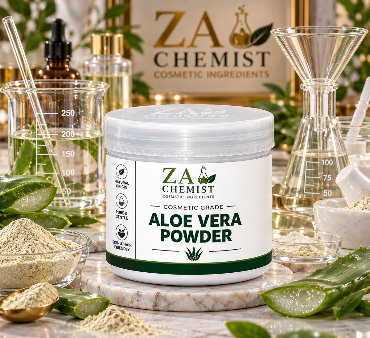 ZA Chemist Aloe Vera Powder – Cosmetic Grade