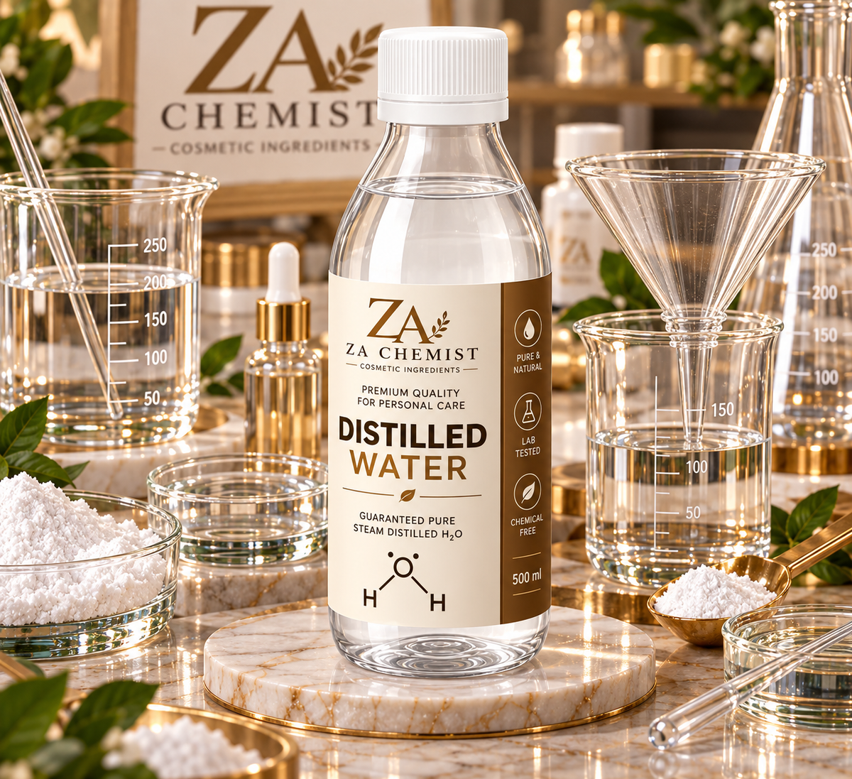 ZA Chemist Distilled Water – 500 ml