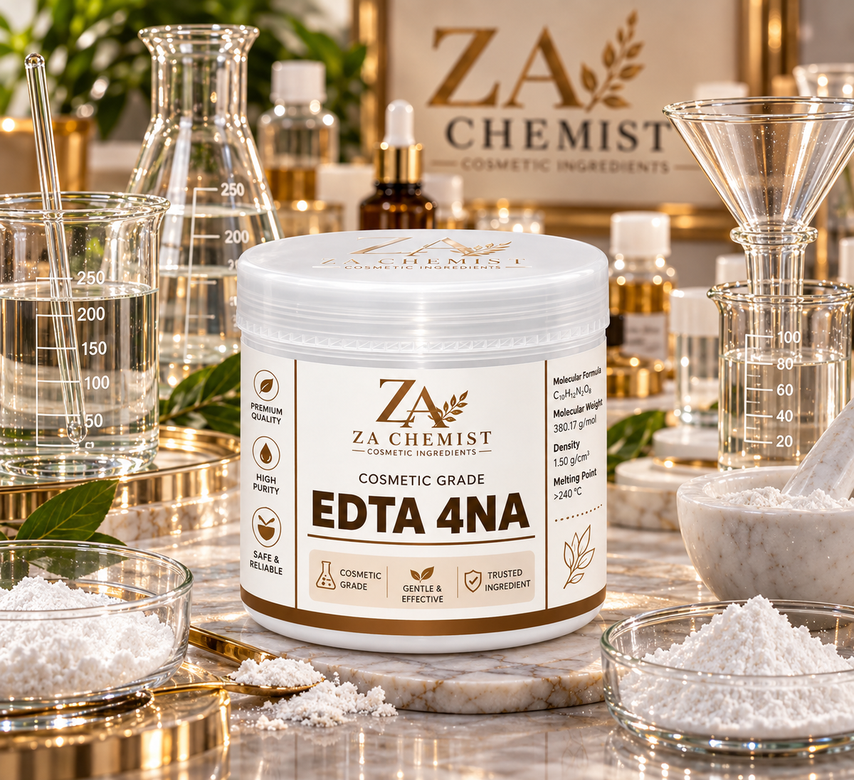 ZA Chemist EDTA 4NA – Cosmetic Grade