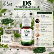 D5 Cyclopentasiloxane – Cosmetic Grade ZA Chemist