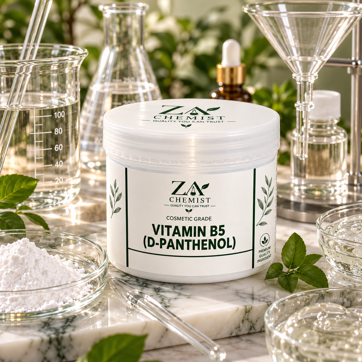 ZA Chemist Vitamin B5 (D-Panthenol) – Cosmetic Grade