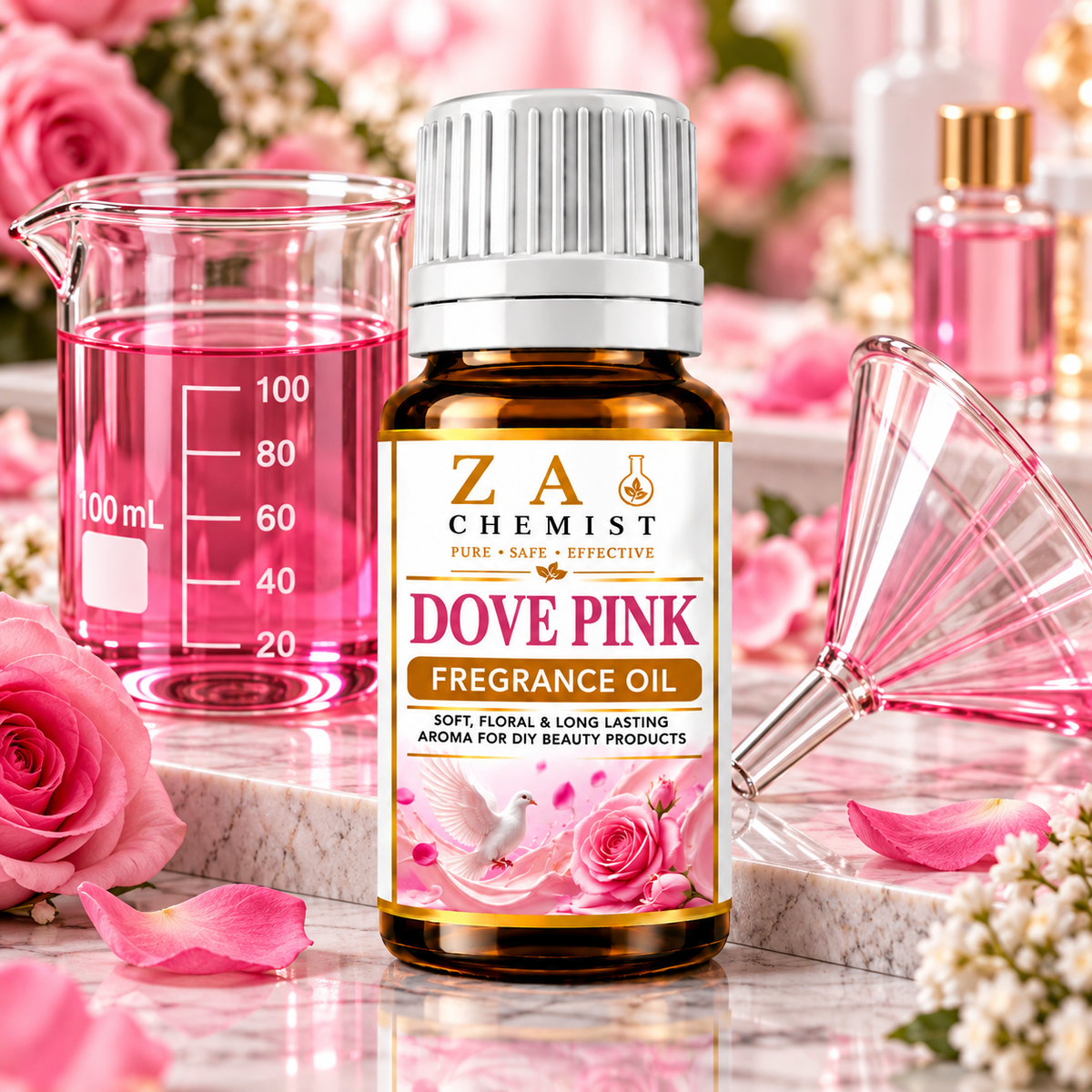 ZA CHEMIST – Dove Pink Fragrance Oil Cosmetic Grade