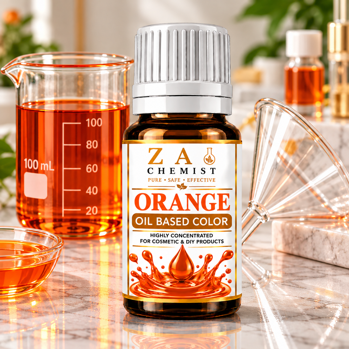 ZA CHEMIST – Orange Oil Based Color Cosmetic Grade