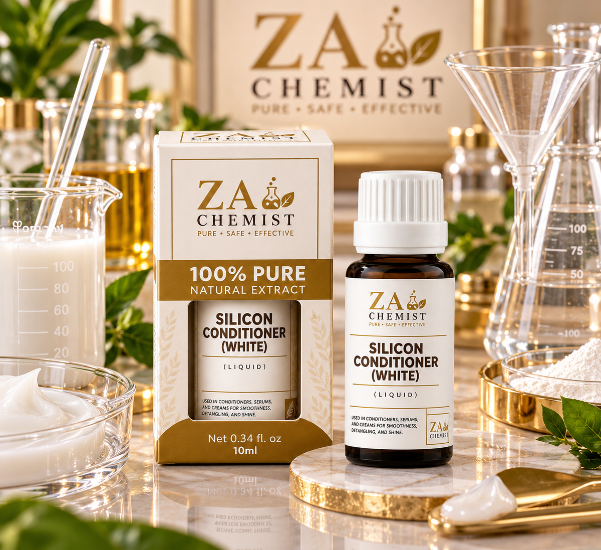ZA Chemist Silicon Conditioner (White) – Liquid