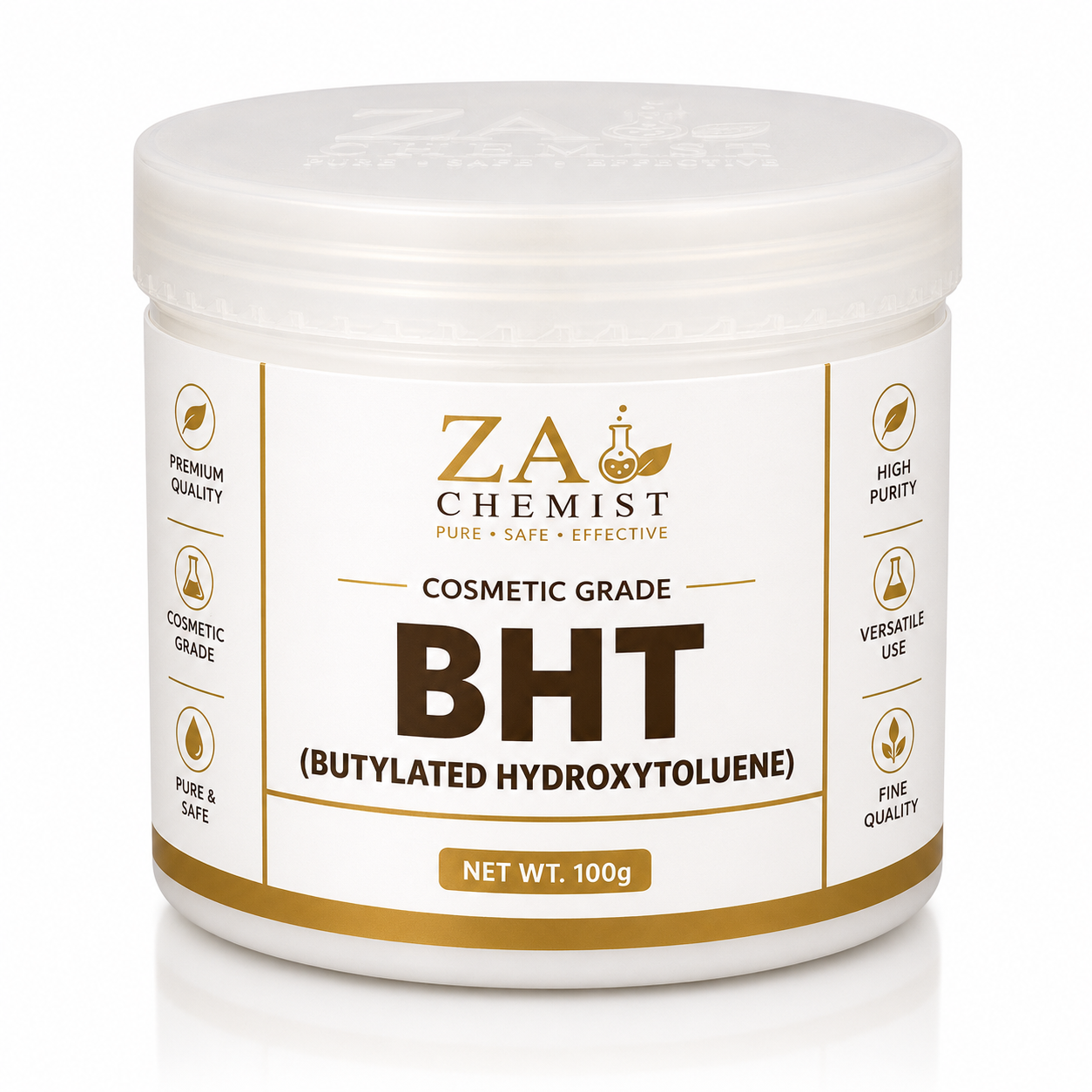ZA Chemist BHT (Butylated Hydroxytoluene) – Cosmetic Grade