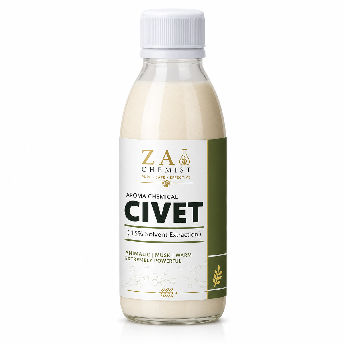 ZA CHEMIST Civet – 15% Solvent Extraction