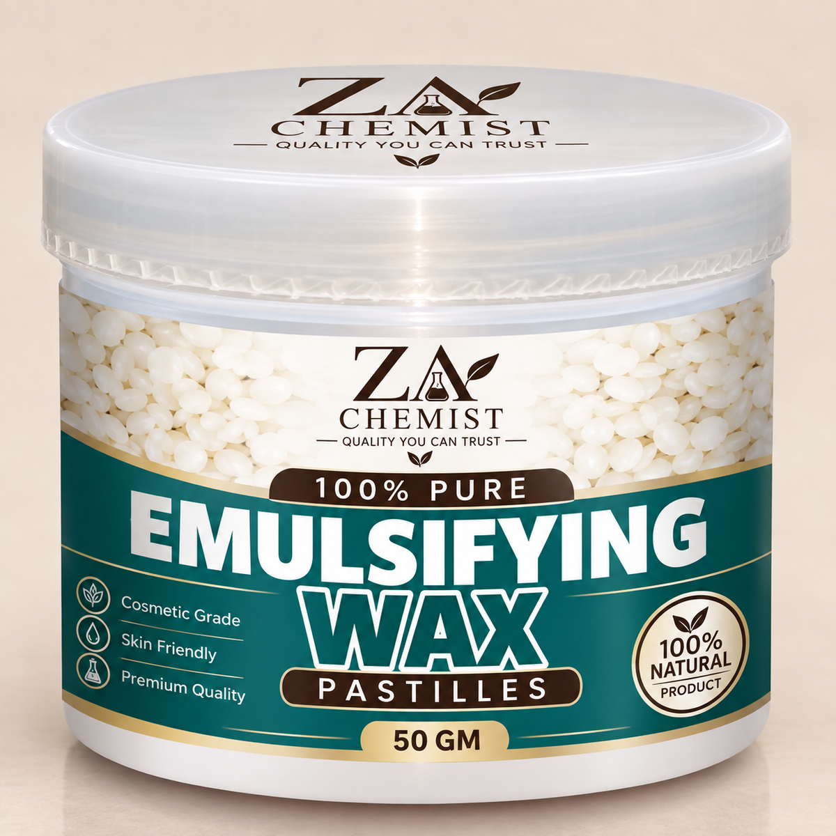 Emulsifying Wax – Cosmetic Grade | ZA Chemist