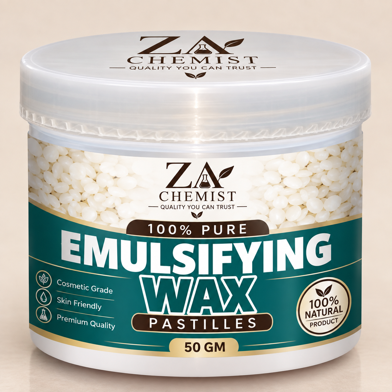 Emulsifying Wax – Cosmetic Grade | ZA Chemist