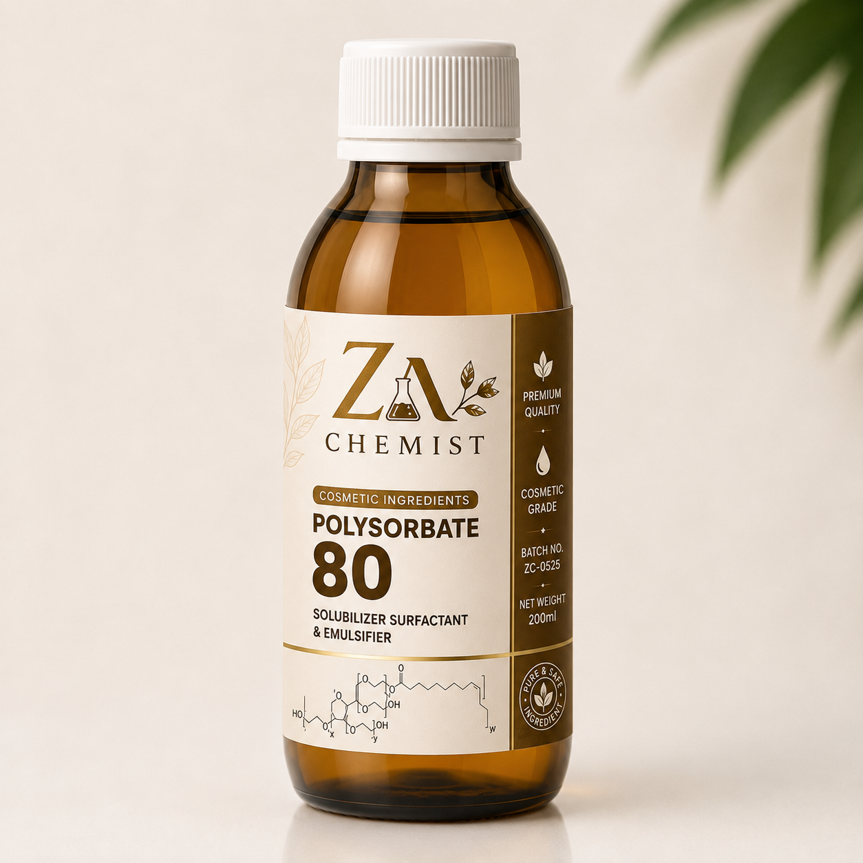 Polysorbate 80 – Cosmetic Grade | ZA Chemist