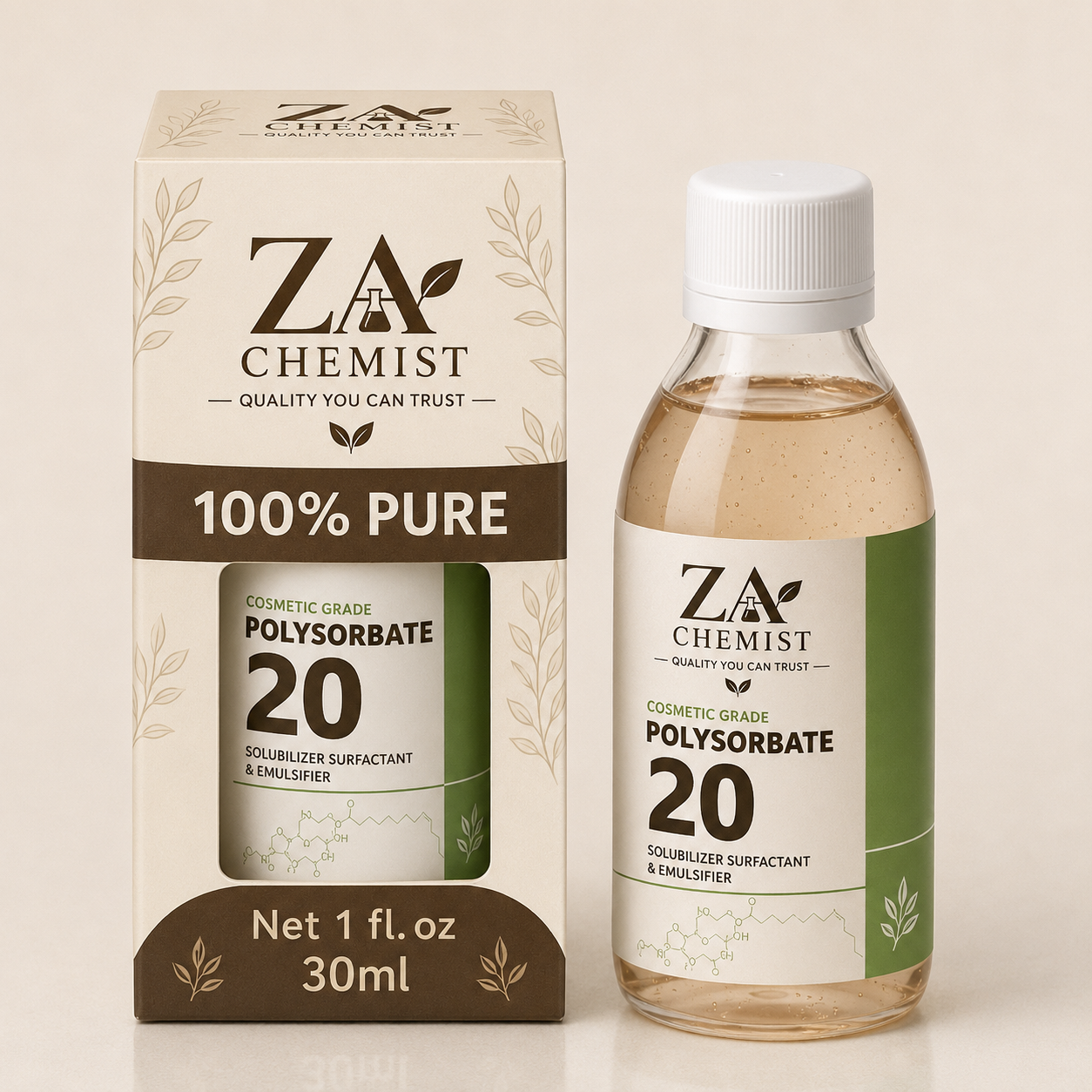 Polysorbate 20 – Cosmetic Grade | ZA Chemist
