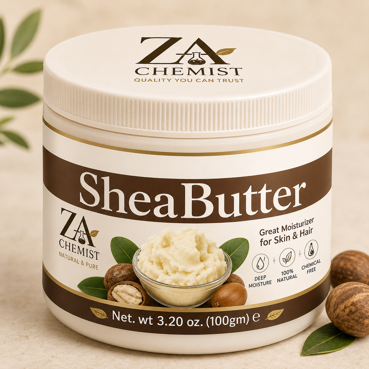 ZA Chemist Shea Butter – Natural & Pure