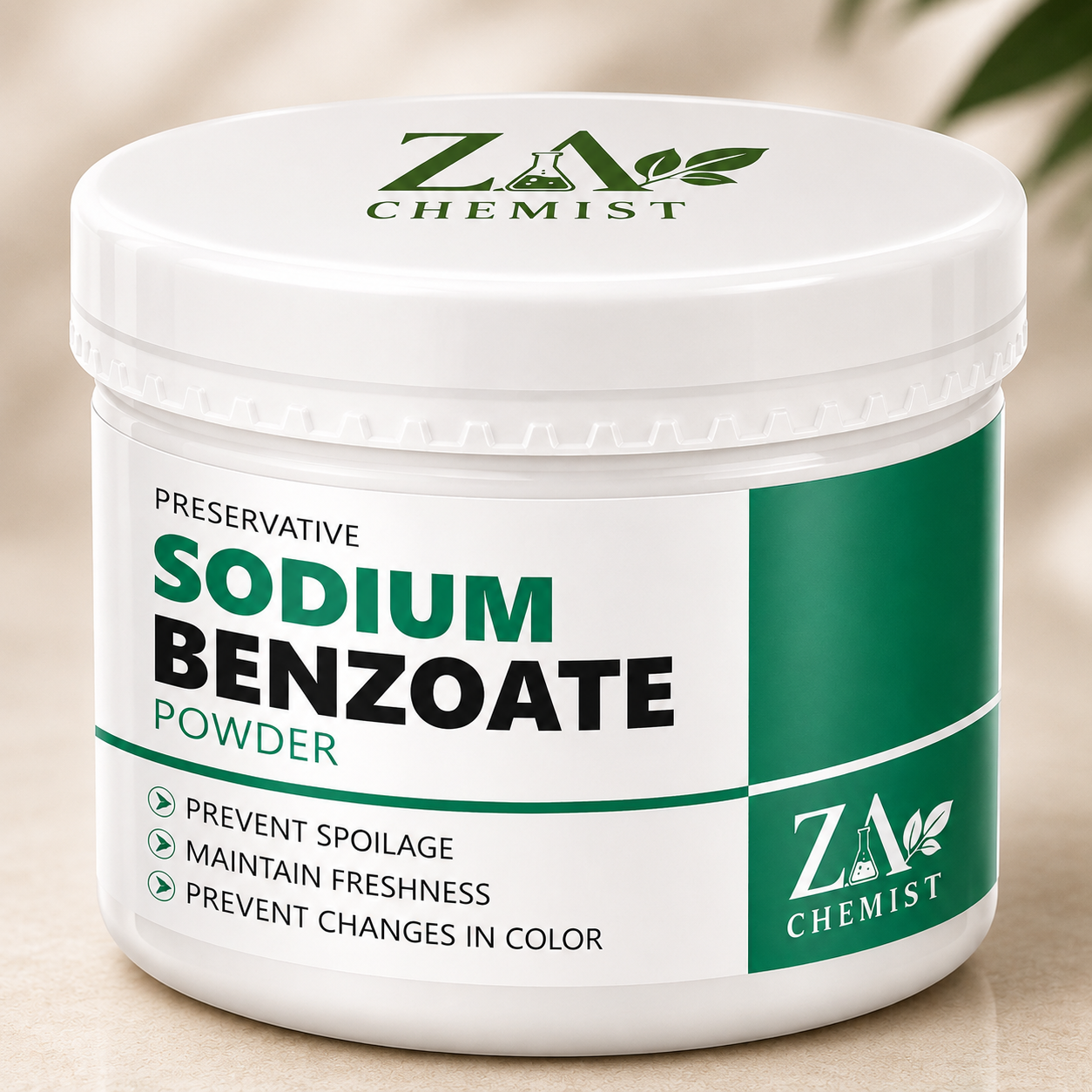 Sodium Benzoate – Cosmetic Grade | ZA Chemist