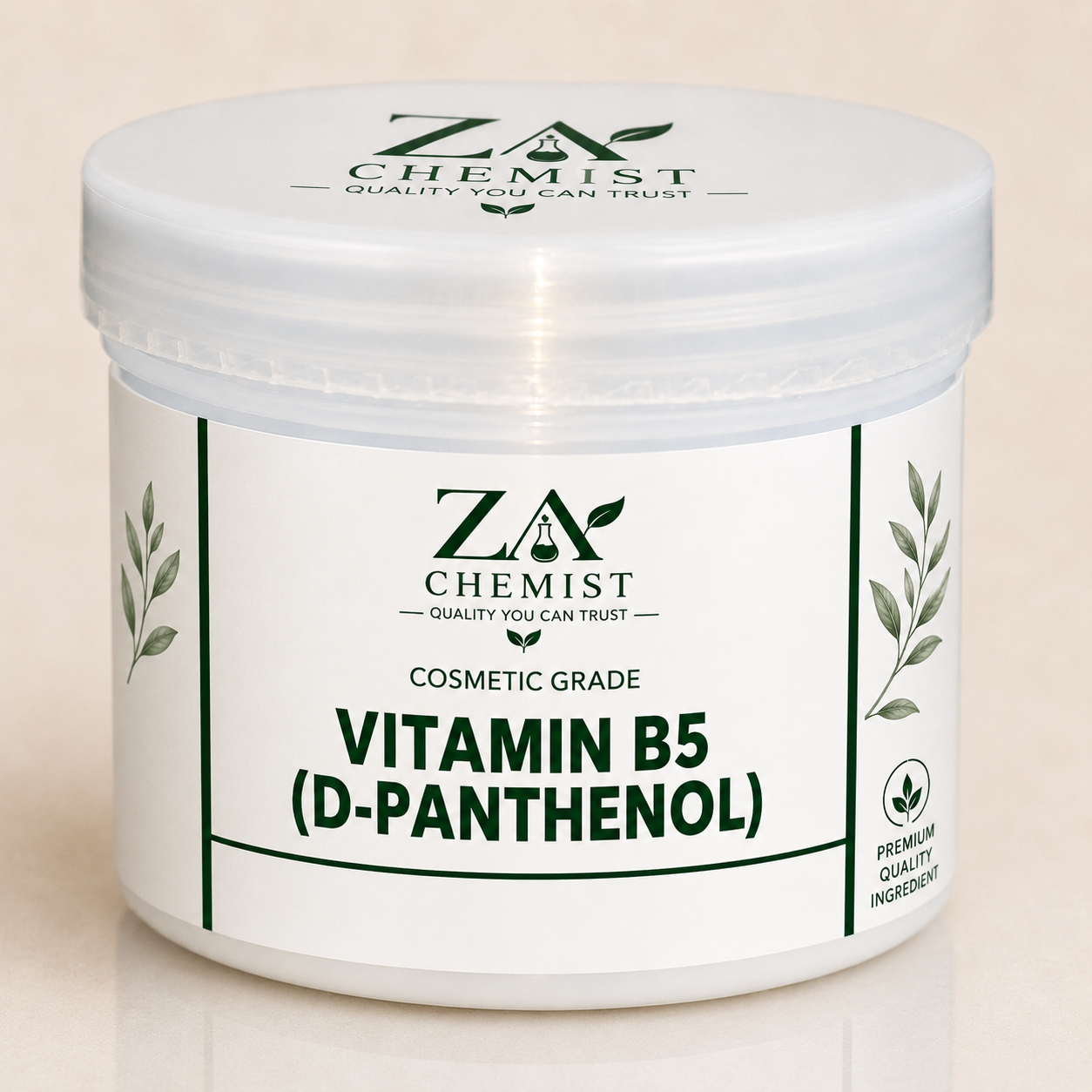 ZA Chemist Vitamin B5 (D-Panthenol) – Cosmetic Grade