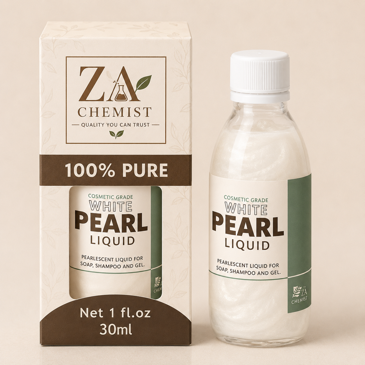 White Pearl Liquid – Cosmetic Grade | ZA Chemist