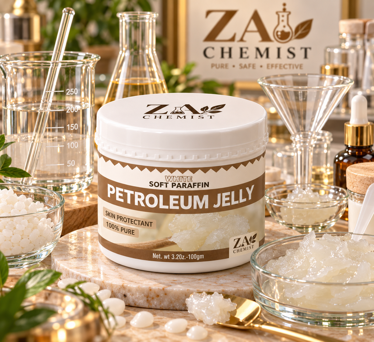 Petroleum Jelly – White Soft Paraffin | ZA Chemist