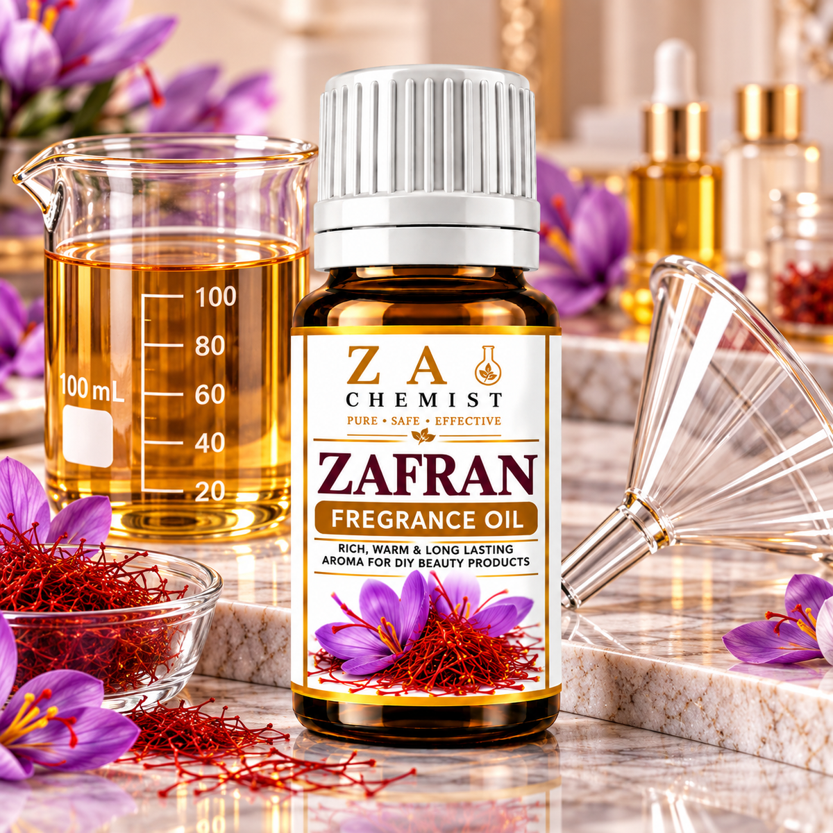 ZA Chemist Zafran Fragrance Oil – Cosmetic Grade