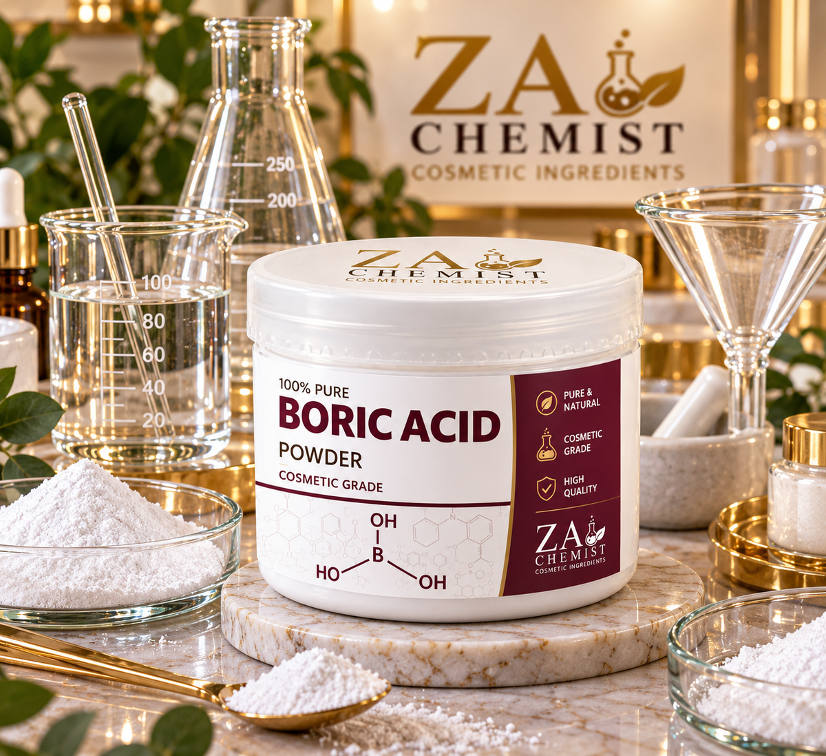 ZA Chemist Boric Acid Powder – Cosmetic Grade