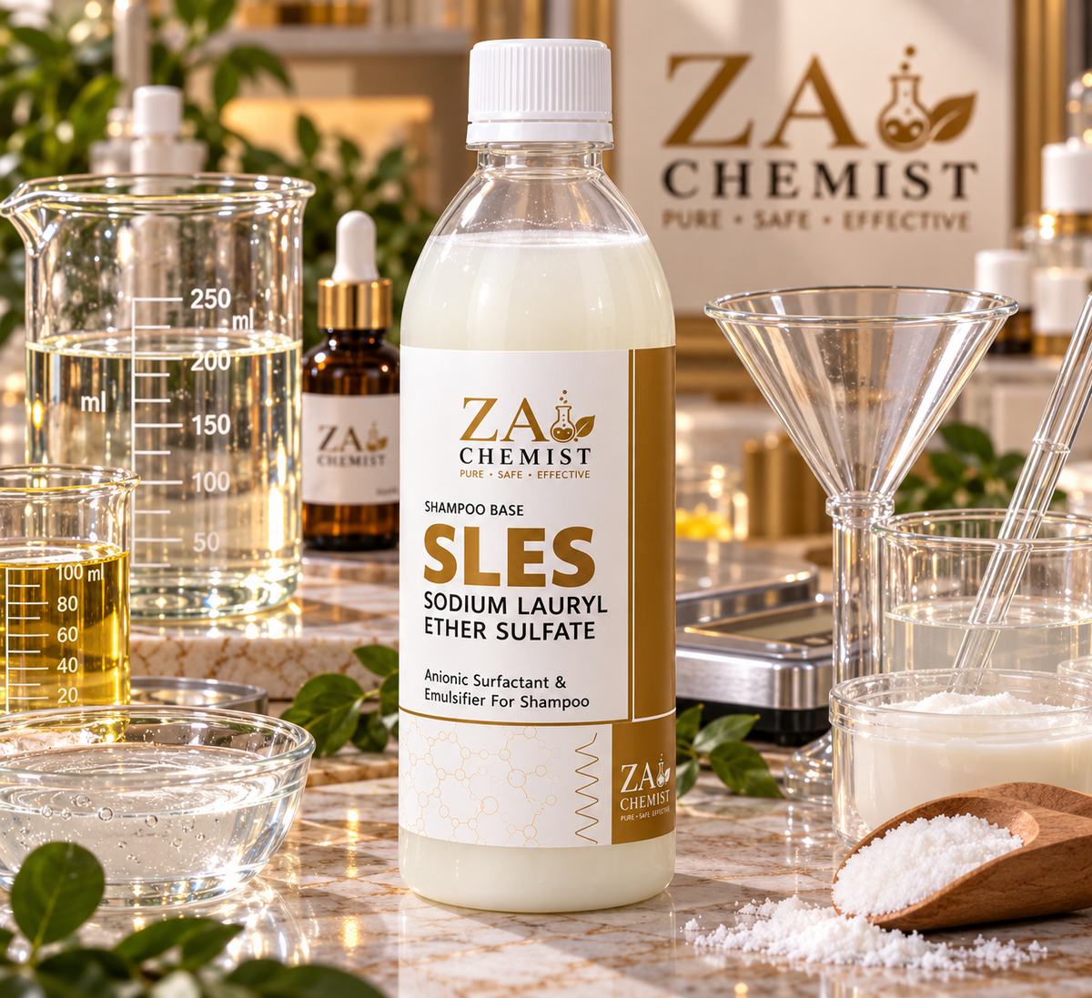 ZA Chemist SLES – Sodium Lauryl Ether Sulfate