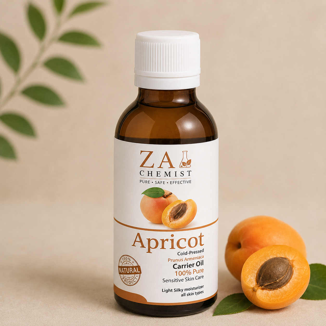 ZA CHEMIST Apricot Carrier Oil