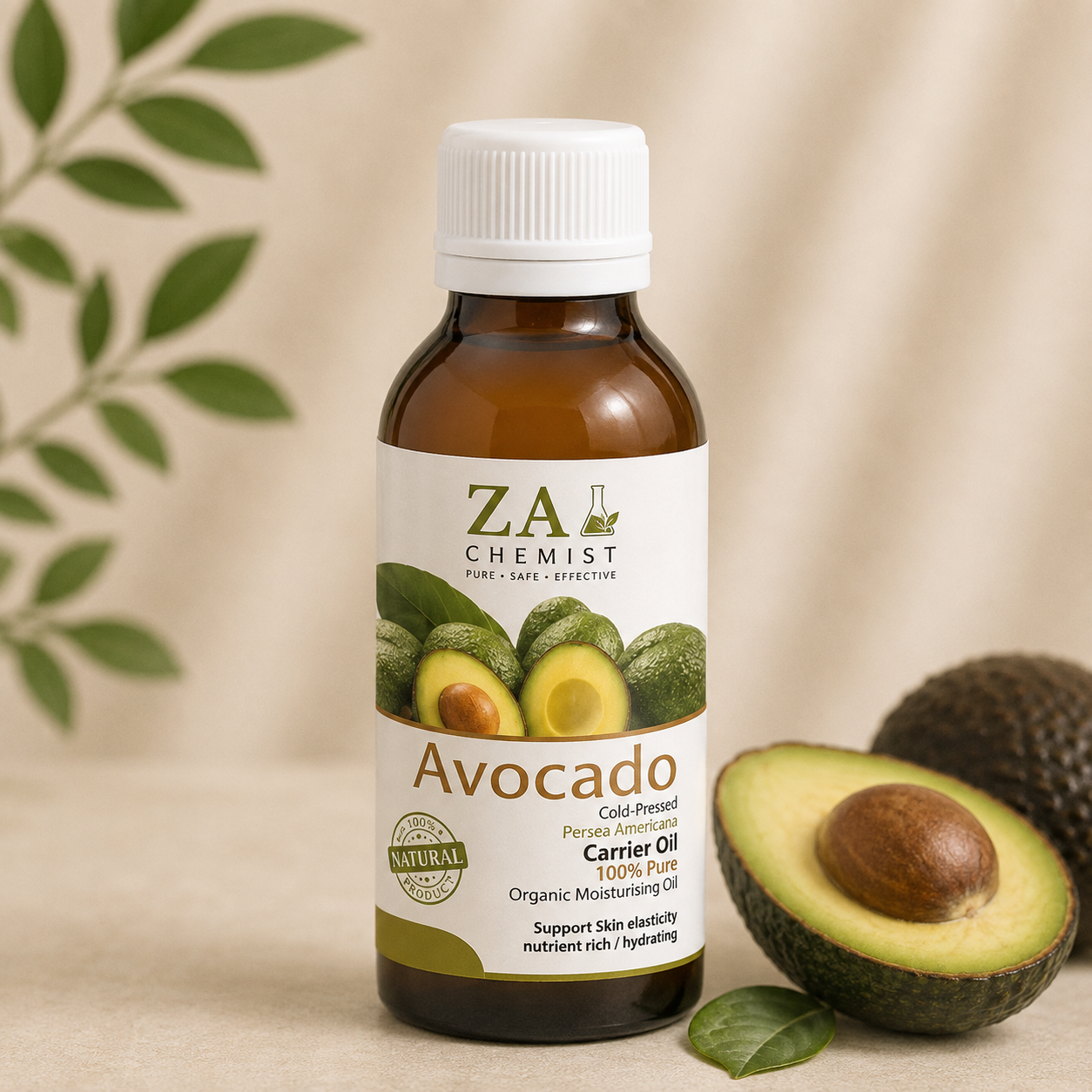 ZA CHEMIST Avocado Carrier Oil