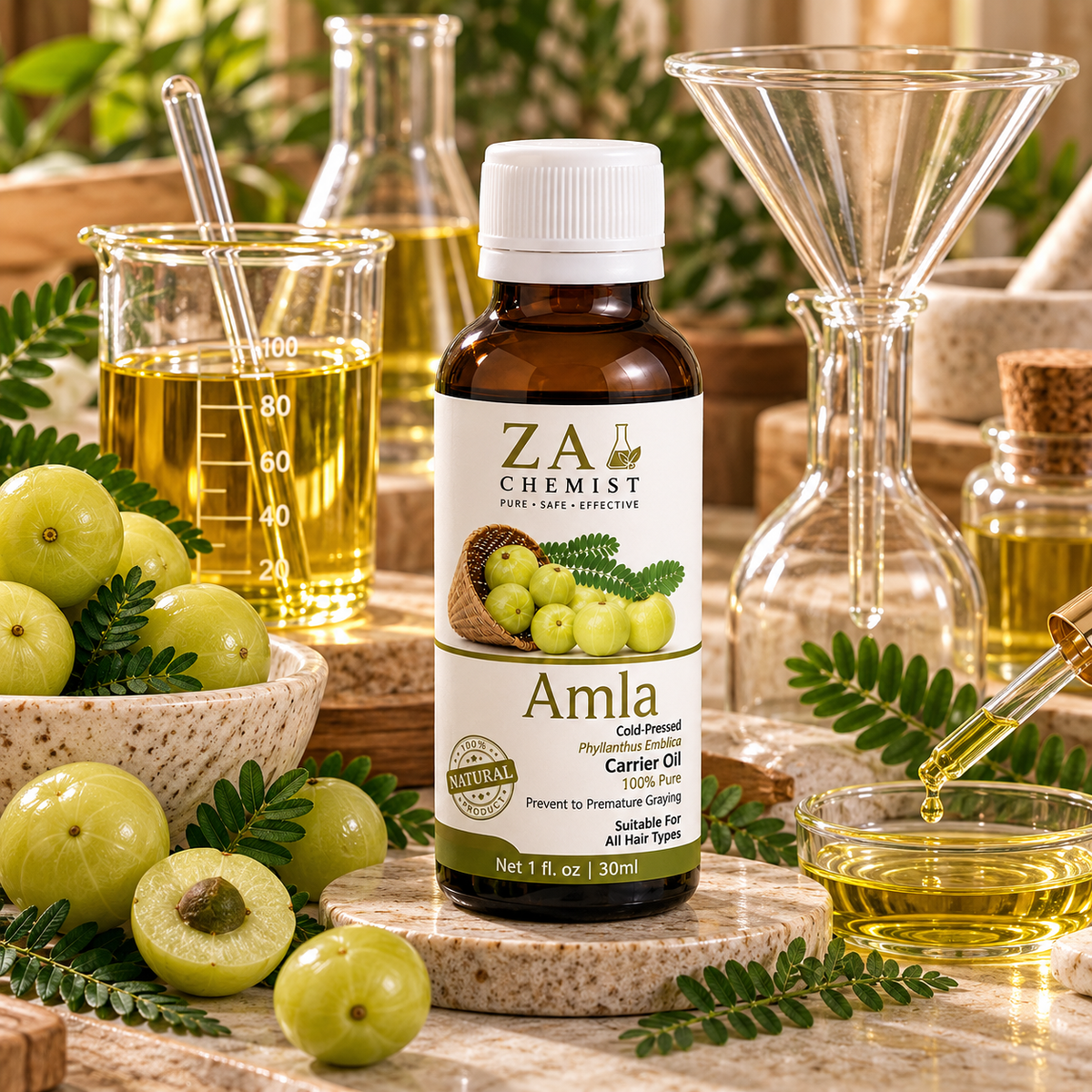 ZA CHEMIST Amla Carrier Oil