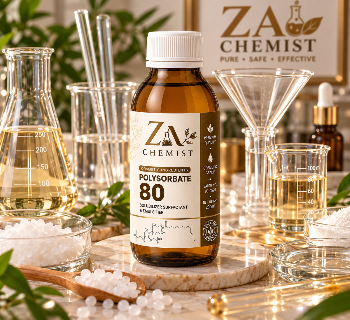 Polysorbate 80 – Cosmetic Grade | ZA Chemist