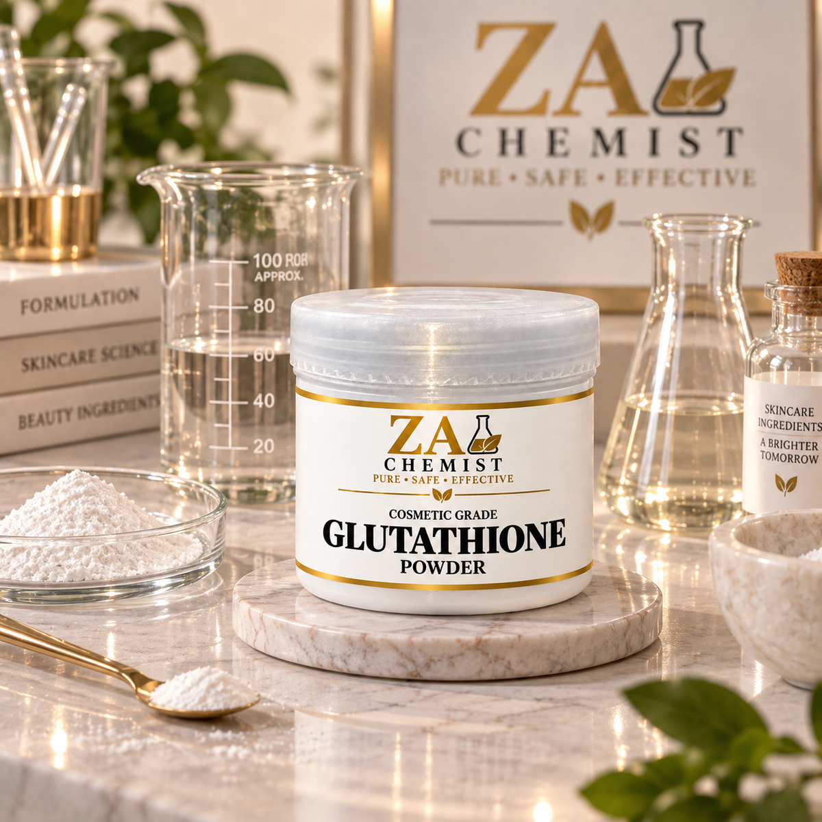 ZA Chemist Glutathione Powder — Cosmetic Grade