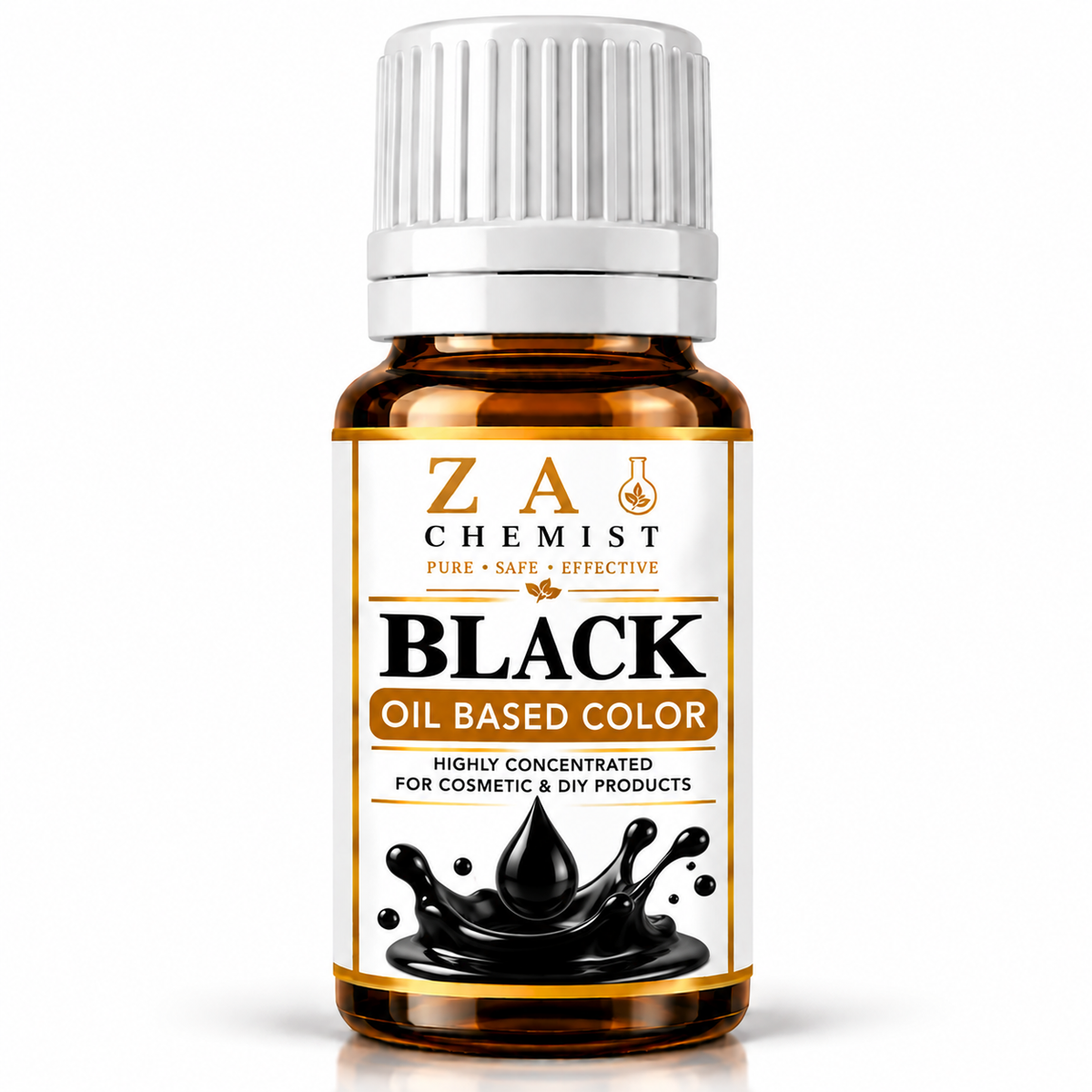ZA CHEMIST – Black Oil Based Color Cosmetic Grade