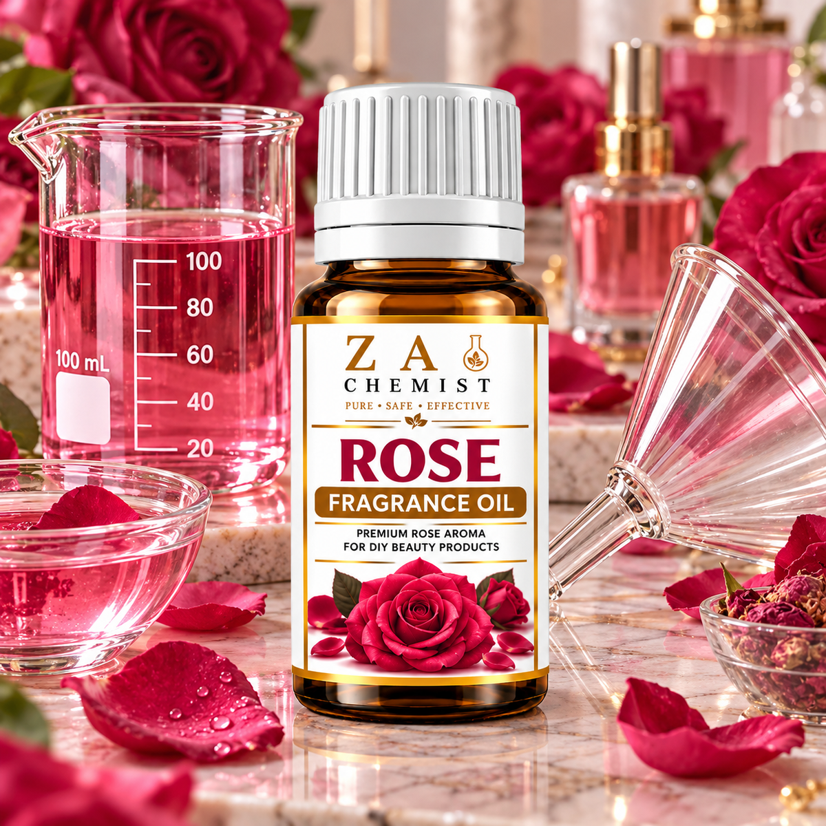 ZA Chemist – Rose Fragrance Oil Cosmetic Grade